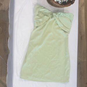 Princess Polly Strapless Light Green Dress